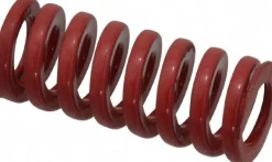 Die Spring: 5/8" Hole Dia, 11/32" Rod Dia, 1-1/2" Free Length, Red
