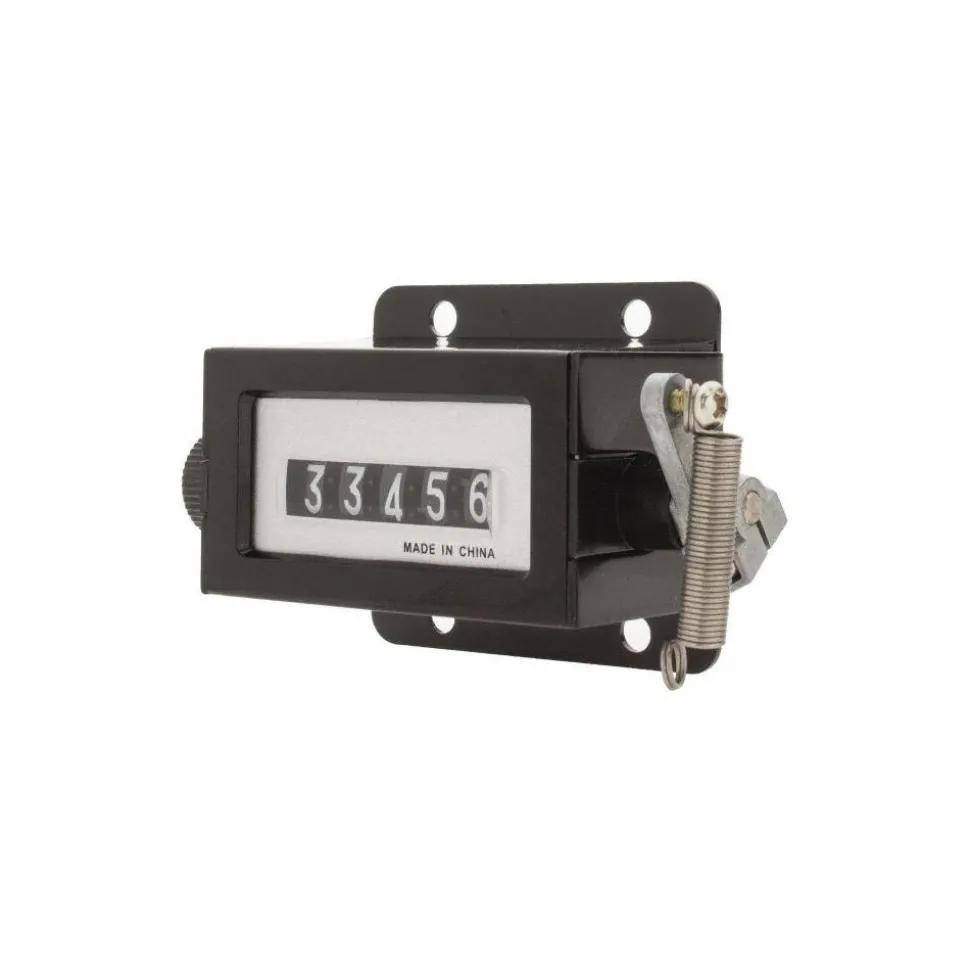 5 Digit Mechanical & Digital Display Counter