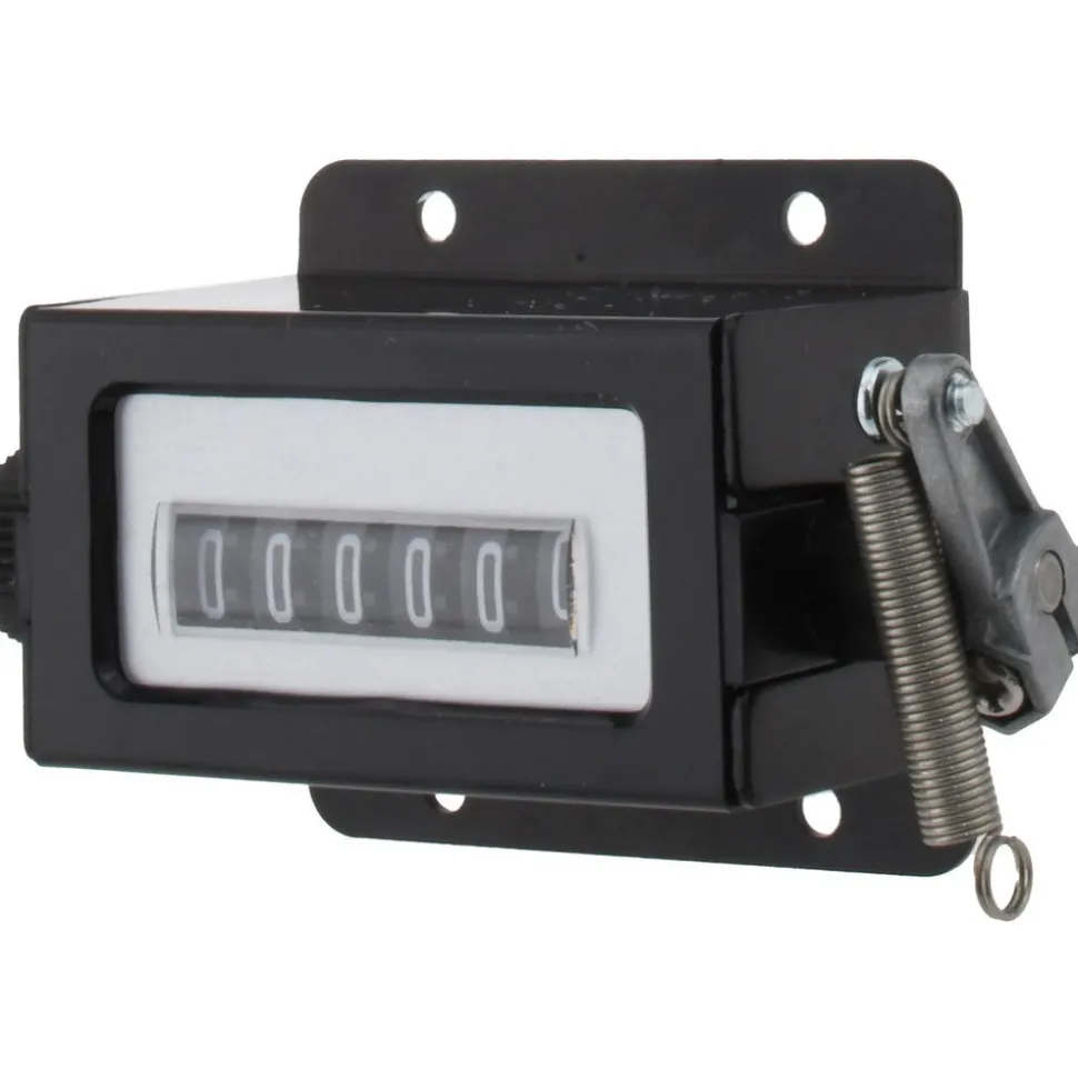 6 Digit Mechanical Display Stroke Counter