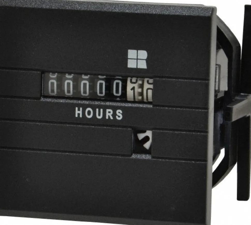 7 Digit Wheel Display Hour Meter