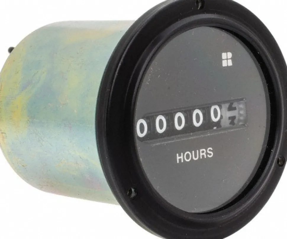 6 Digit Wheel Display Hour Meter