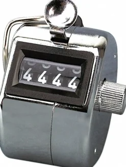4 Digit Wheel Display Tally Counters-Hand