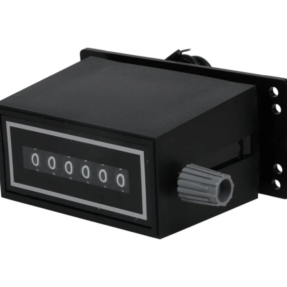 6 Digit Wheel Display Totalizer