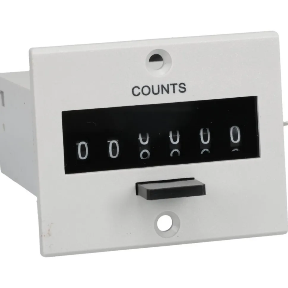 6 Digit Wheel Display Totalizer