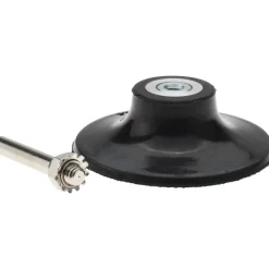 Disc Backing Pad: 3" Dia, Quick-Change Type R