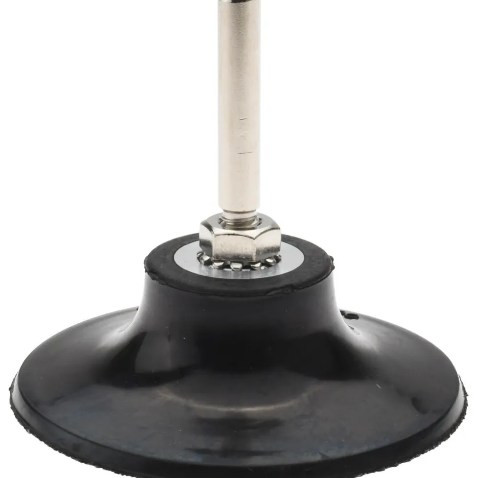 Disc Backing Pad: 3" Dia, Quick-Change Type R