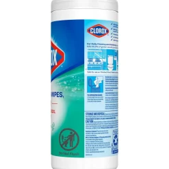Disinfecting Wipes, Bleach Free Cleaning Wipes, 1-Ply, 7