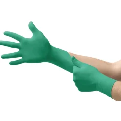 Disposable Gloves: Series TouchNTuff, Size Large, 4.9000 mil, Nitrile, General Purpose, Powder-Free