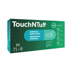 Disposable Gloves: Series TouchNTuff, Size Large, 4.9000 mil, Nitrile, General Purpose, Powder-Free
