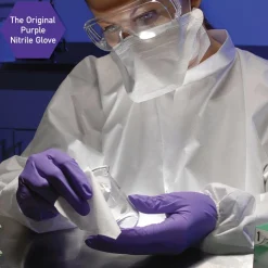 Disposable Gloves: Series Kimtech Purple Nitrile, Size Large, 6.0000 mil, Nitrile, Medical, Powder-Free