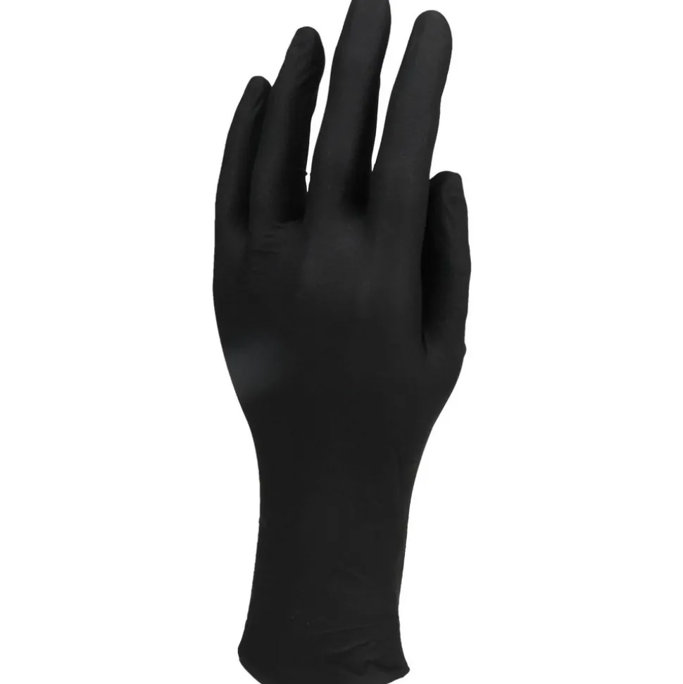 Disposable Gloves: Size Large, 5.0000 mil, Nitrile, General Purpose, Powder-Free