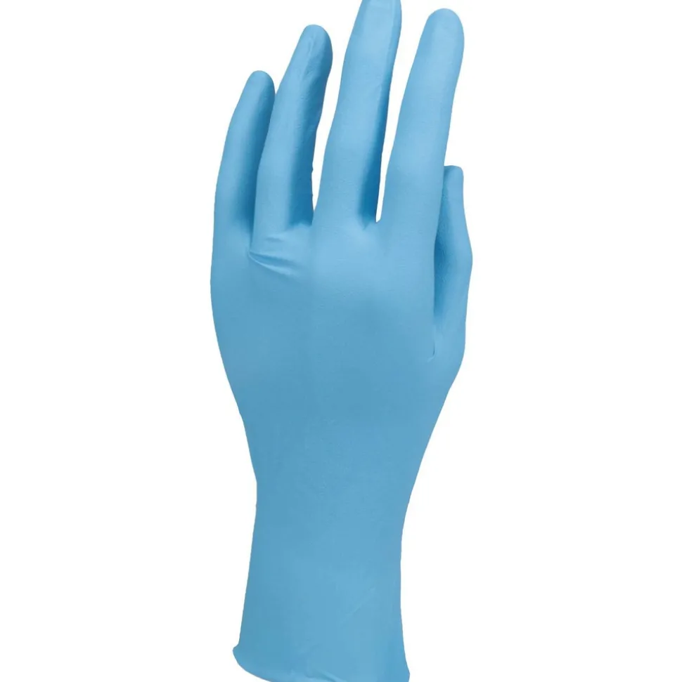 Disposable Gloves: Size X-Large, 8.0000 mil, Nitrile, General Purpose, Powder-Free