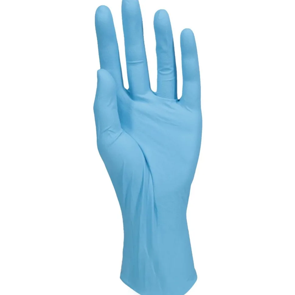 Disposable Gloves: Size X-Large, 8.0000 mil, Nitrile, General Purpose, Powder-Free