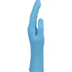 Disposable Gloves: Size X-Large, 8.0000 mil, Nitrile, General Purpose, Powder-Free