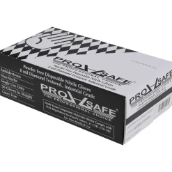 Disposable Gloves: Size X-Large, 8.0000 mil, Nitrile, General Purpose, Powder-Free