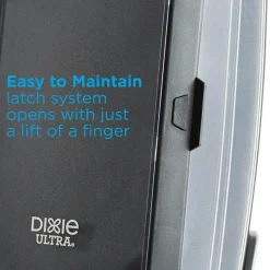 Dixie Ultra Tabletop Interfold Napkin Dispenser, Black