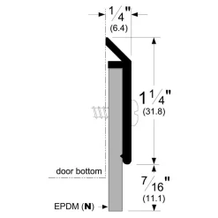 Door Bottom Sweep
