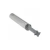Double Angle Milling Cutter: 90 °, 1/4" Cut Dia, 1/8" Cut Width, 1/4" Shank Dia, Solid Carbide