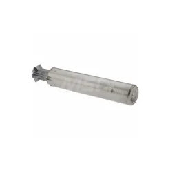 Double Angle Milling Cutter: 90 °, 1/2" Cut Dia, 0.187" Cut Width, 1/2" Shank Dia, Solid Carbide