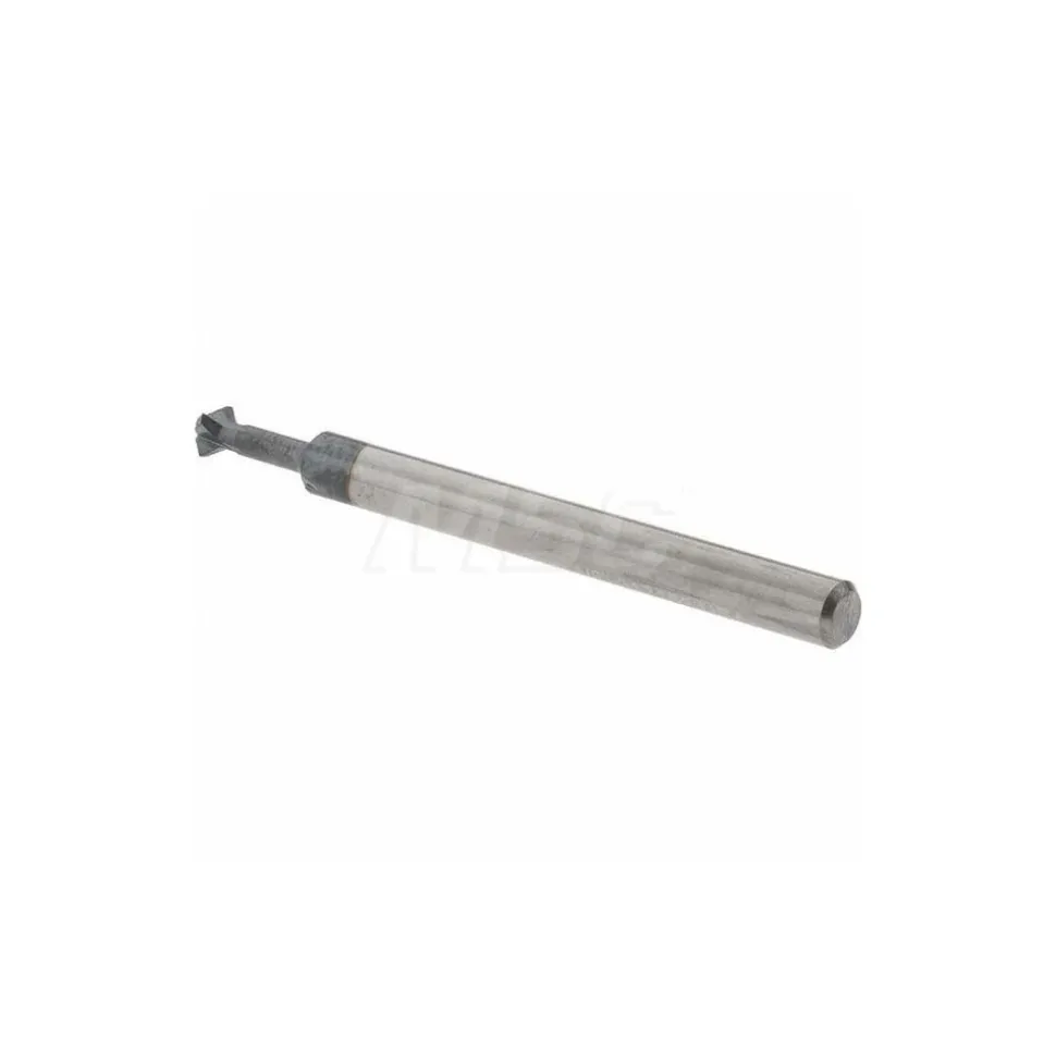 Double Angle Milling Cutter: 90 °, 1/8" Cut Dia, 0.062" Cut Width, 1/8" Shank Dia, Solid Carbide