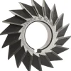 Double Angle Milling Cutter: 45 °, 2-3/4" Cut Dia, 1/2" Cut Width, 1" Arbor Hole, High Speed Steel