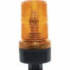 Double, Quad, Revolving & Single Light: Amber, Pipe Mount, 120VAC