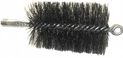 Double Stem/Spiral Tube Brush: 2-3/4" Dia, 7-1/2" OAL