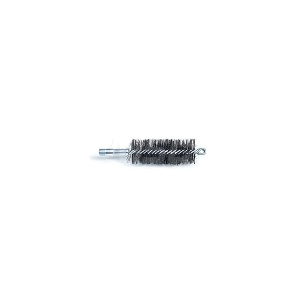 Double Stem/Spiral Tube Brush: 1-1/2" Dia, 7-1/2" OAL
