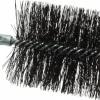 Double Stem/Spiral Tube Brush: 3-3/4" Dia, 7-1/2" OAL