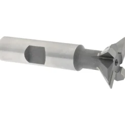 Dovetail Cutter: 45 °, 1" Cut Dia, 5/16" Cut Width, Carbide Tipped