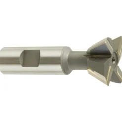 Dovetail Cutter: 45 °, 1/2" Cut Dia, 5/32" Cut Width, Carbide Tipped