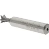 Dovetail Cutter: 60 °, 3/8" Cut Dia, 3/16" Cut Width, Cobalt