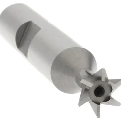Dovetail Cutter: 60 °, 3/8" Cut Dia, 3/16" Cut Width, Cobalt