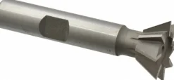 Dovetail Cutter: 60 °, 3/4" Cut Dia, 5/16" Cut Width, Cobalt