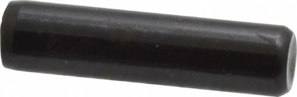 Dowel Pin: 3/8" Dia, 1-1/2" OAL, Alloy Steel, Grade 8, Luster Finish