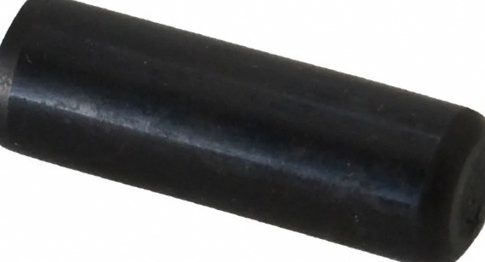 Dowel Pin: 1/2" Dia, 1-1/2" OAL, Alloy Steel, Grade 8, Luster Finish
