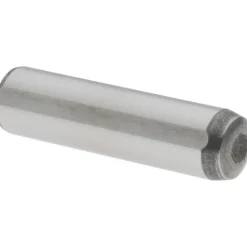 Dowel Pin: 8.00 mm Dia, 30.00 mm OAL, Alloy Steel