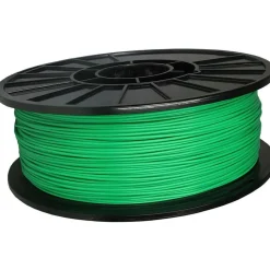 3D Printer Filaments: Filament Material: PLA; Color: Green; Color Family: Green; Compatible Printer Speed: 45, 300 mm/s