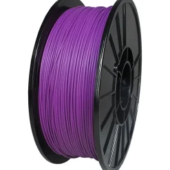 3D Printer Filaments: Filament Material: PLA; Color: Purple; Color Family: Violet; Compatible Printer Speed: 45, 300 mm/s