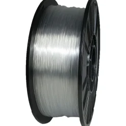 3D Printer Filaments: Filament Material: PETG; Color: Natural; Color Family: White; Compatible Printer Speed: 45, 300 mm/s