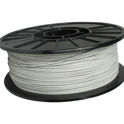 3D Printer Filaments: Filament Material: PLA; Color: Light Grey; Color Family: Grey; Compatible Printer Speed: 45, 300 mm/s