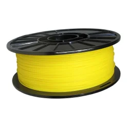 3D Printer Filaments: Filament Material: PLA; Color: Yellow; Color Family: Yellow; Compatible Printer Speed: 45, 300 mm/s