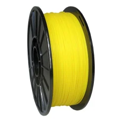 3D Printer Filaments: Filament Material: PLA; Color: Yellow; Color Family: Yellow; Compatible Printer Speed: 45, 300 mm/s