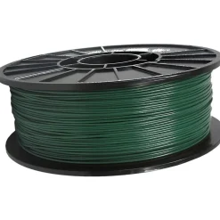 3D Printer Filaments: Filament Material: PLA; Color: Forest Green; Color Family: Green; Compatible Printer Speed: 45, 300 mm/s