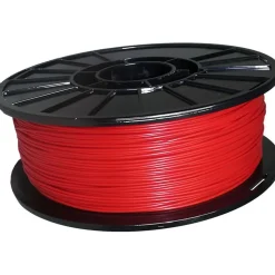 3D Printer Filaments: Filament Material: PLA; Color: Red; Color Family: Red; Compatible Printer Speed: 45, 300 mm/s