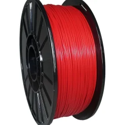 3D Printer Filaments: Filament Material: PLA; Color: Red; Color Family: Red; Compatible Printer Speed: 45, 300 mm/s
