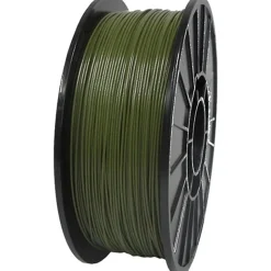 3D Printer Filaments: Filament Material: PETG; Color: Army Green; Color Family: Yellow, Green; Compatible Printer Speed: 45, 300 mm/s