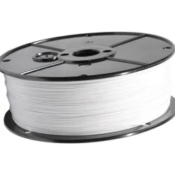 3D Printer Filaments: Filament Material: PLA; Color: White; Color Family: White; Compatible Printer Speed: 45, 300 mm/s