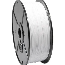 3D Printer Filaments: Filament Material: PLA; Color: White; Color Family: White; Compatible Printer Speed: 45, 300 mm/s