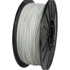 3D Printer Filaments: Filament Material: PETG; Color: Light Grey; Color Family: Grey; Compatible Printer Speed: 45, 300 mm/s